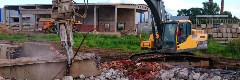 Демонтаж фундамента в Холмске